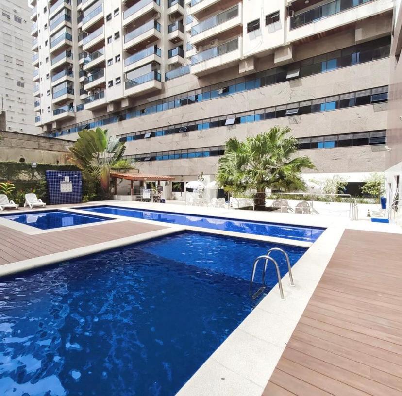 NOVO Capitânia Varam 2, dois dormitórios, piscina, churrasqueira, duas vagas de garagem Guarujá Exterior foto