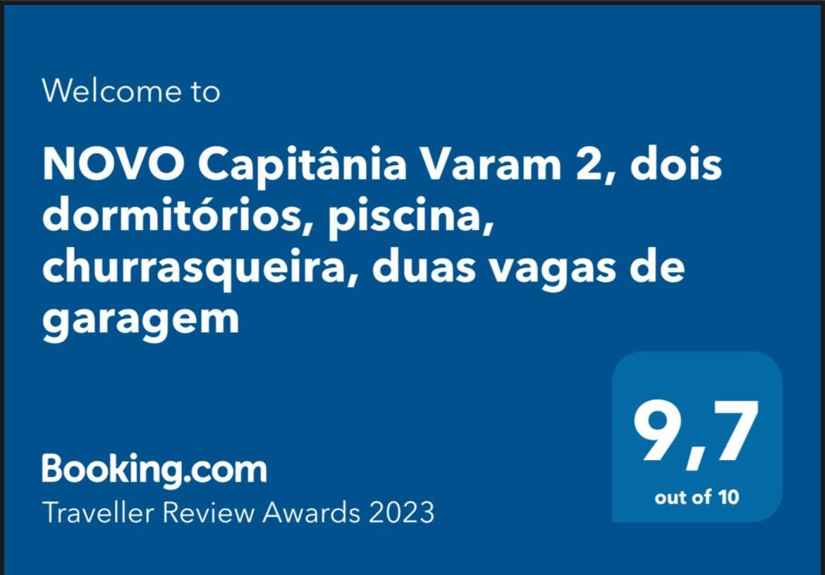 NOVO Capitânia Varam 2, dois dormitórios, piscina, churrasqueira, duas vagas de garagem Guarujá Exterior foto